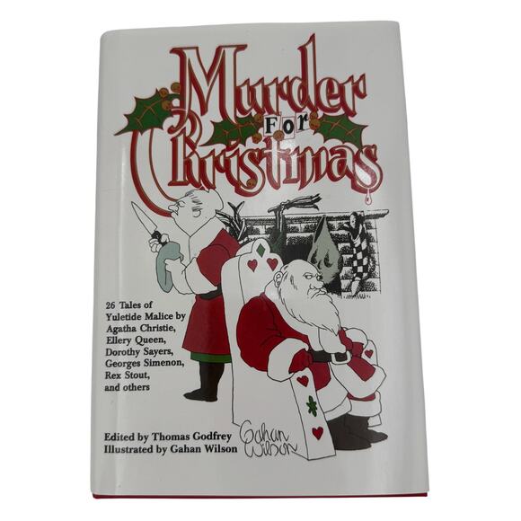 Murder For Christmas 26 Stories by Agatha Christie Woody Allen Thomas Hardy plus - Picture 1 of 7